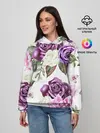 Женское худи / Красивые розы
