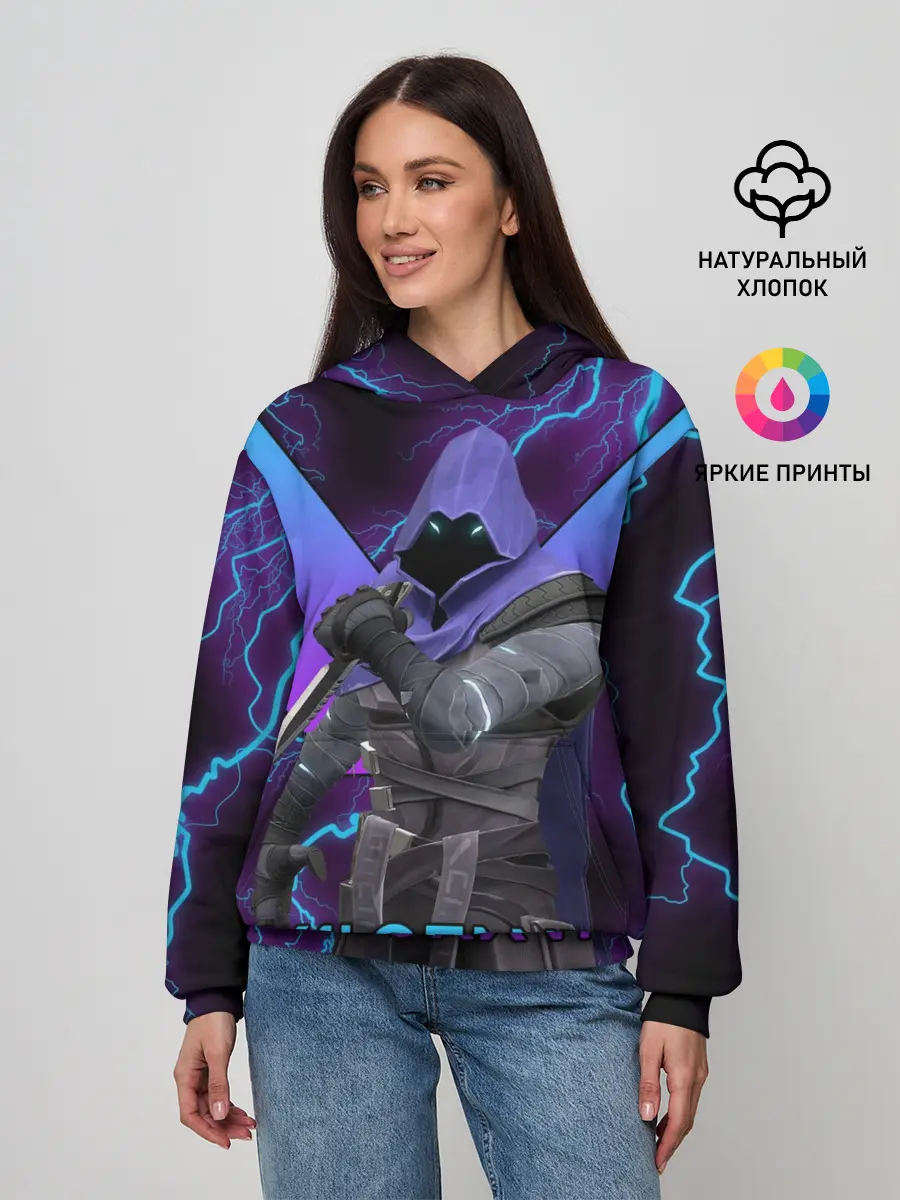 Женское худи / VALORANT OMEN