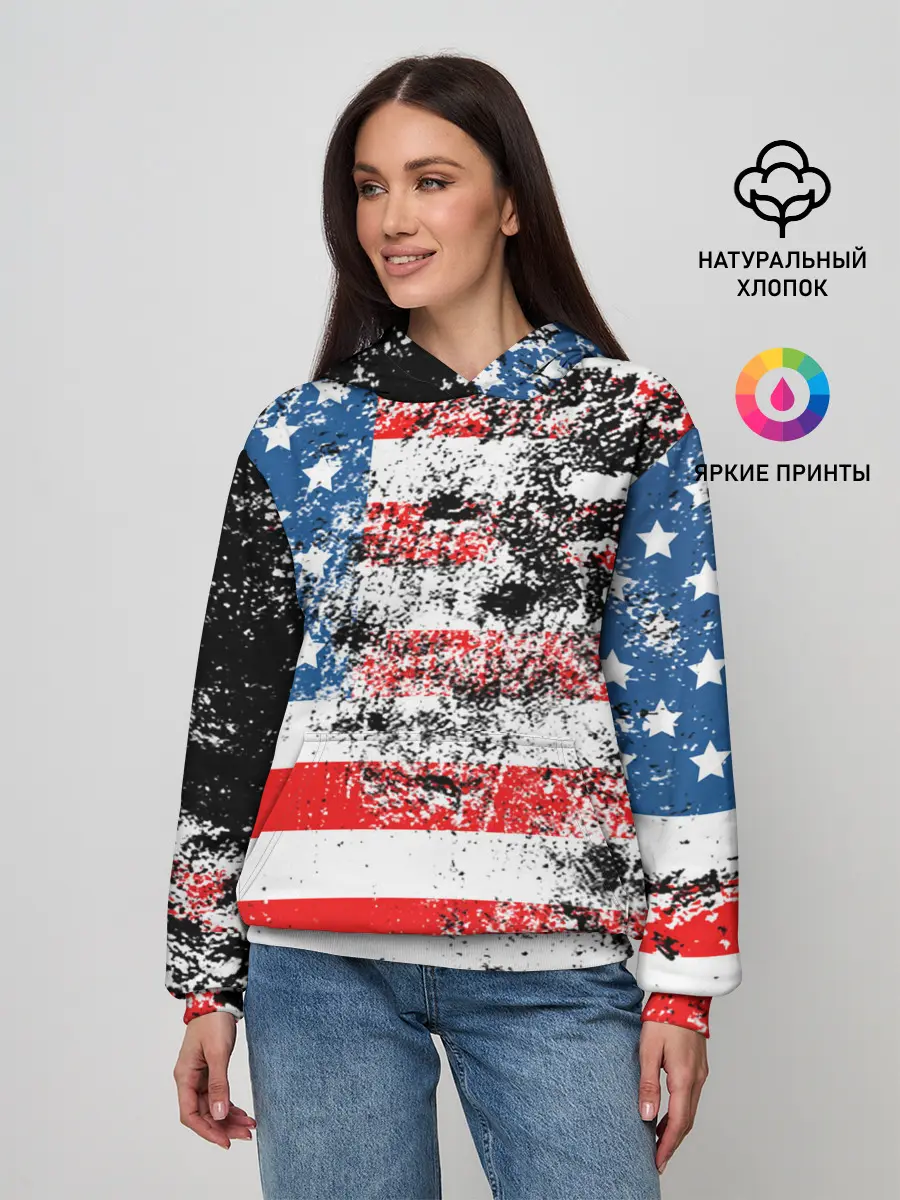 Женское худи / США