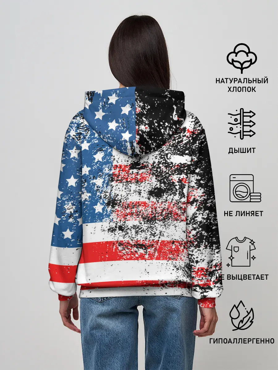 Женское худи / США