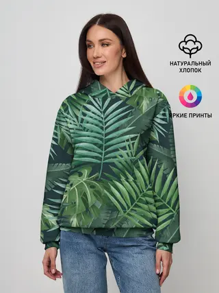 Женское худи / Тропики
