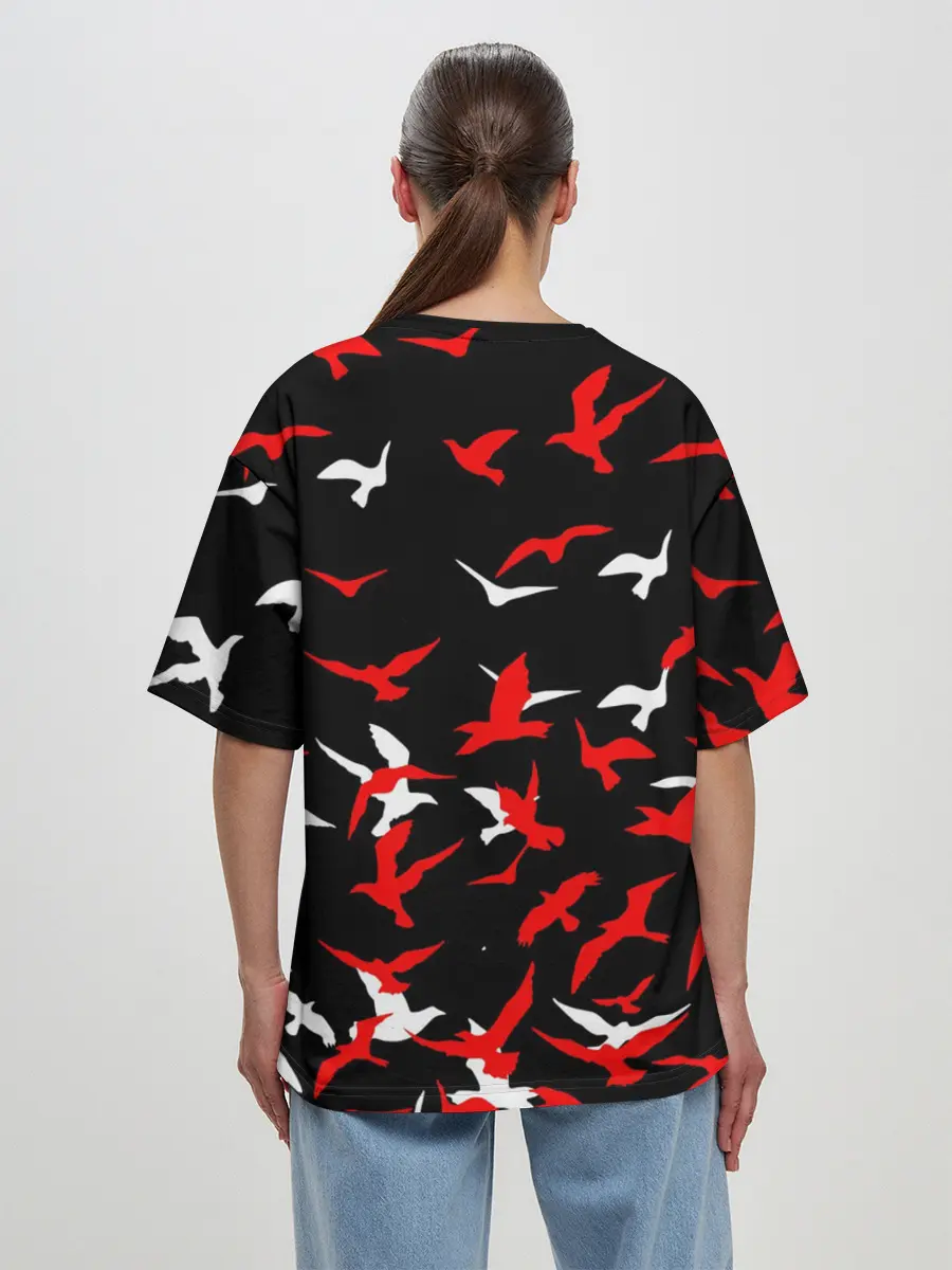 Женская футболка оверсайз / GOD OF WAR