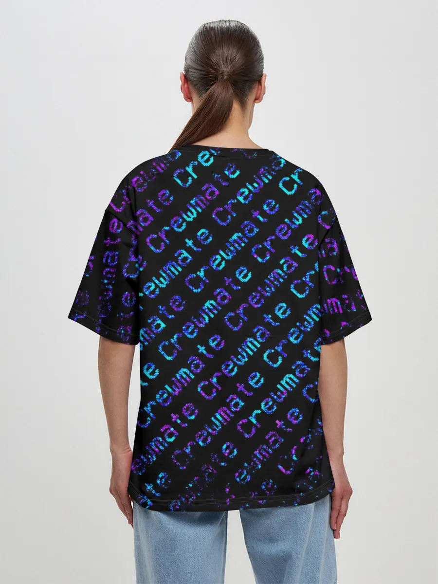 Женская футболка оверсайз / AMONG US - Crewmate