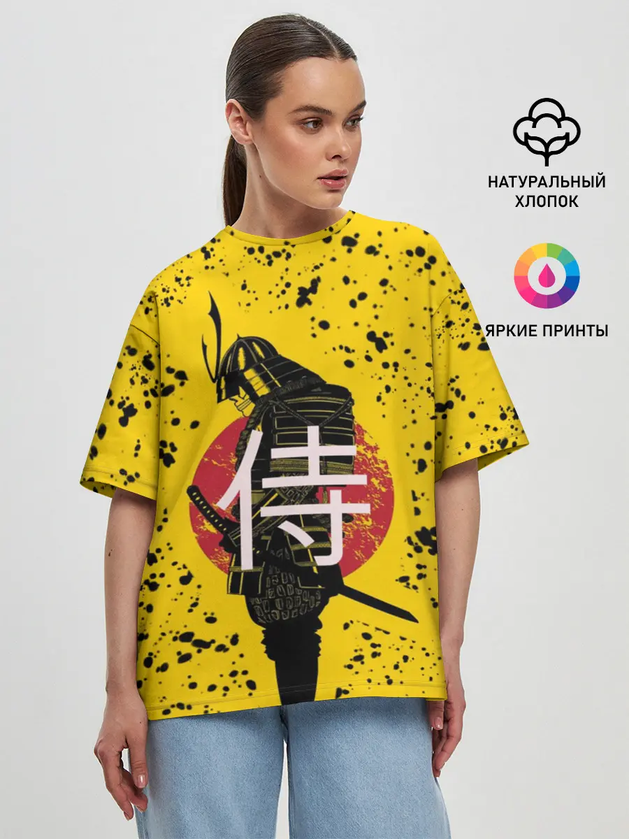 Женская футболка оверсайз / ?