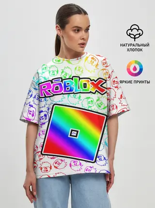 Женская футболка оверсайз / ROBLOX