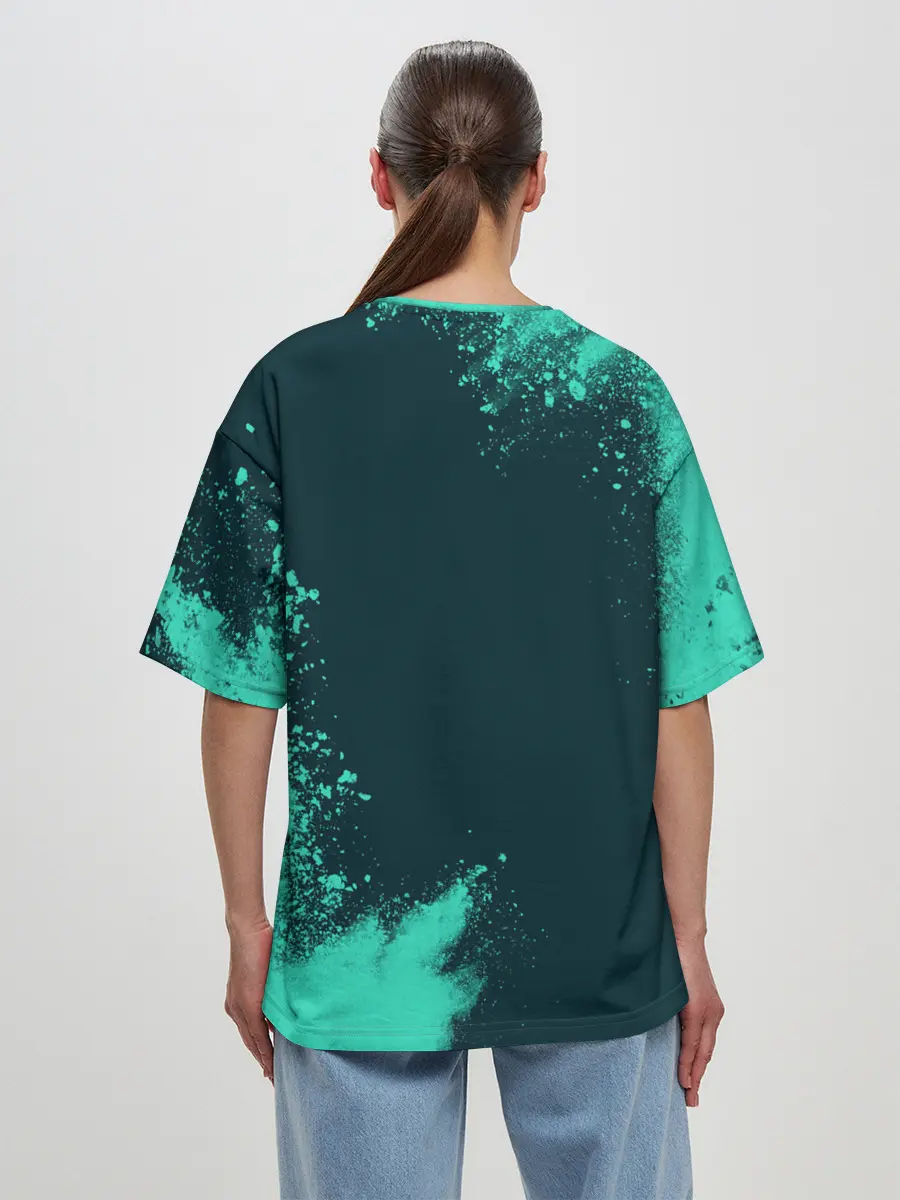 Женская футболка оверсайз / AMONG US - ПОНИ