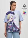 Женская футболка оверсайз / GENSHIN IMPACT, ЦИ ЦИ,