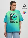 Женская футболка оверсайз / Among Us