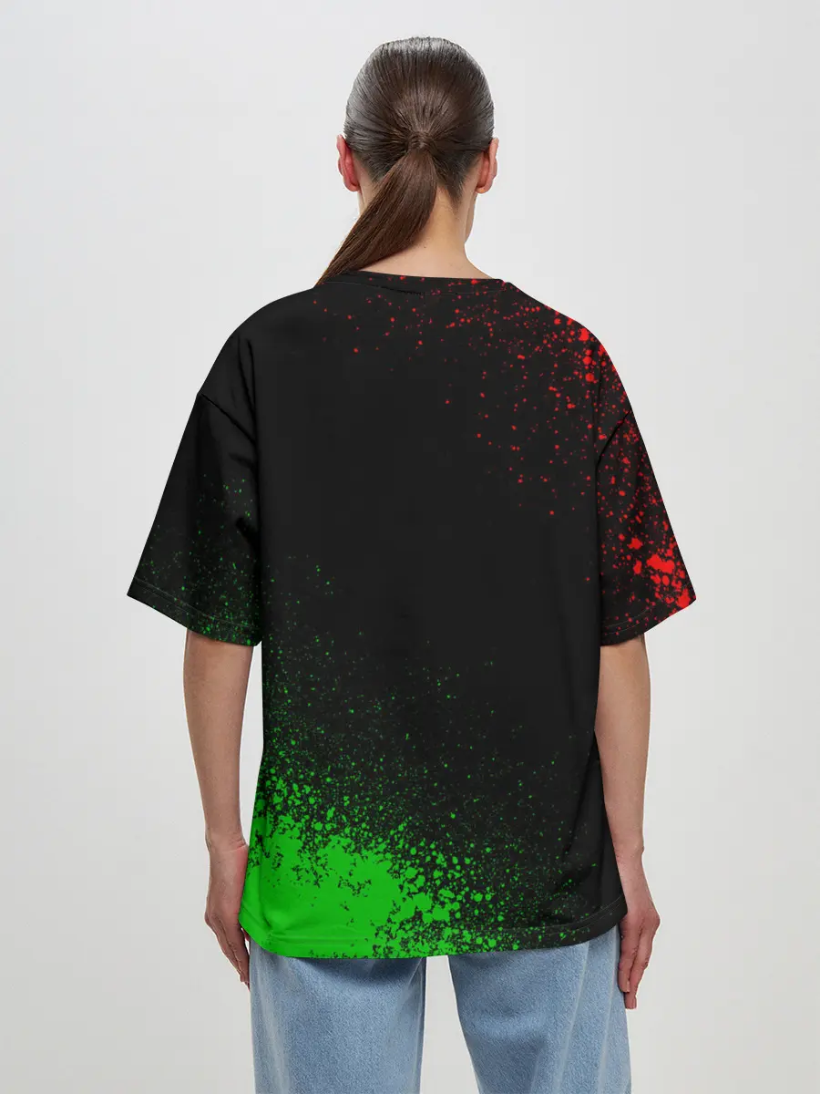 Женская футболка оверсайз / Among Us