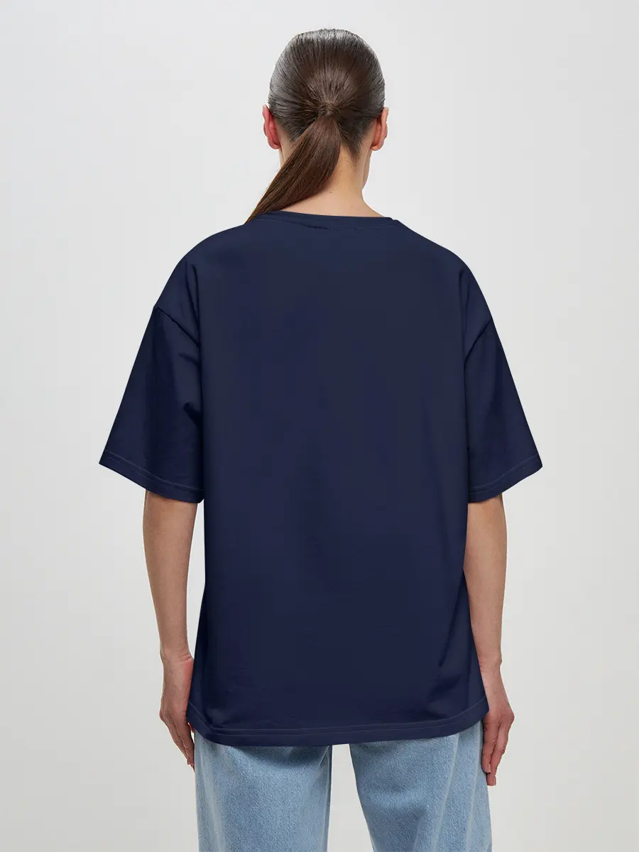 Женская футболка оверсайз / Новогодняя Ёлка