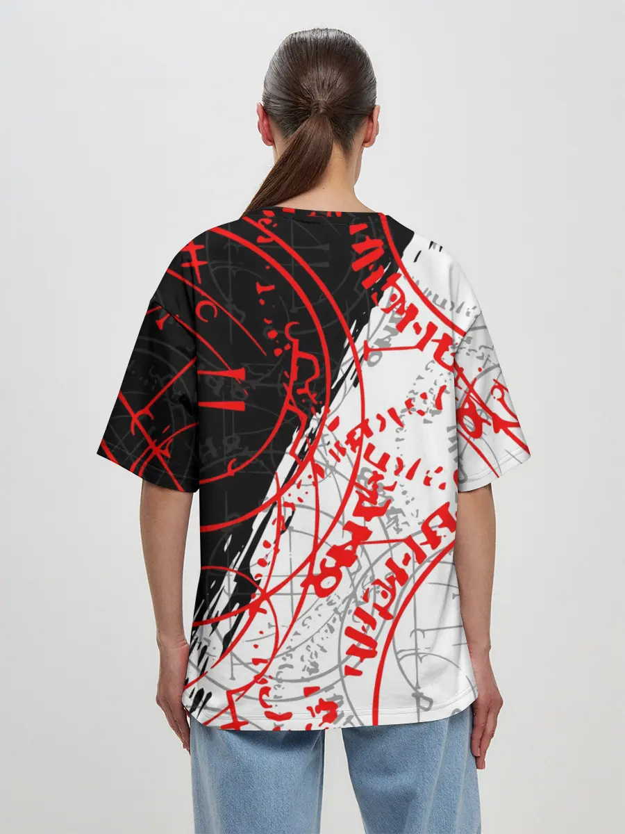 Женская футболка оверсайз / DEMONS SOULS