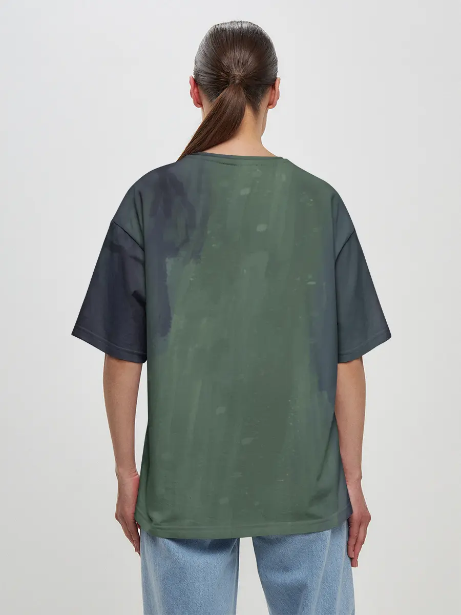 Женская футболка оверсайз / Ужас советских детей