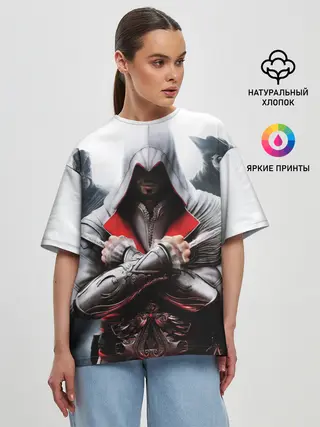 Женская футболка оверсайз / Assassin’s Brotherhood