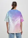 Женская футболка оверсайз / Рем и Рам