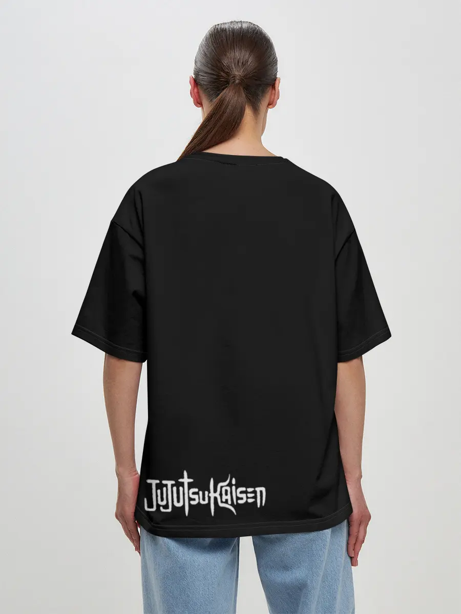 Женская футболка оверсайз / Сукуна