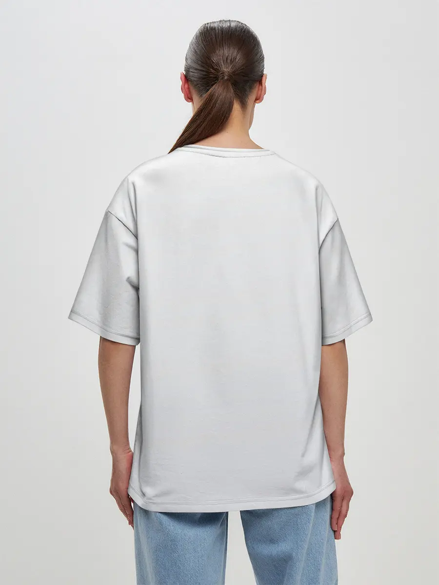 Женская футболка оверсайз / Не все супергерои в плащах