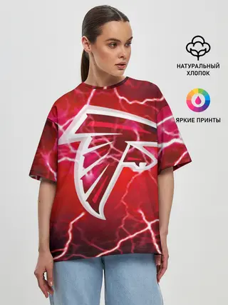 Женская футболка оверсайз / Орёл