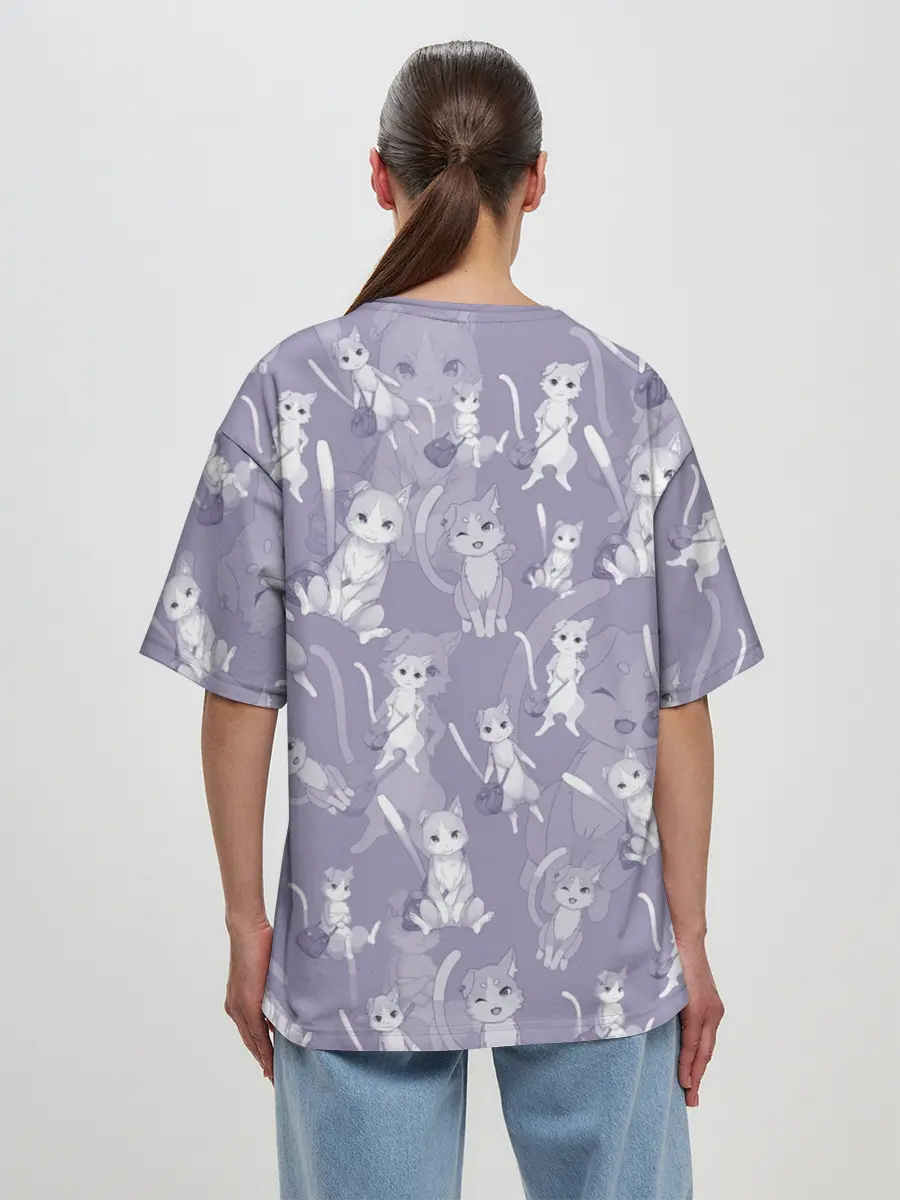 Женская футболка оверсайз / Re:Zero Пак