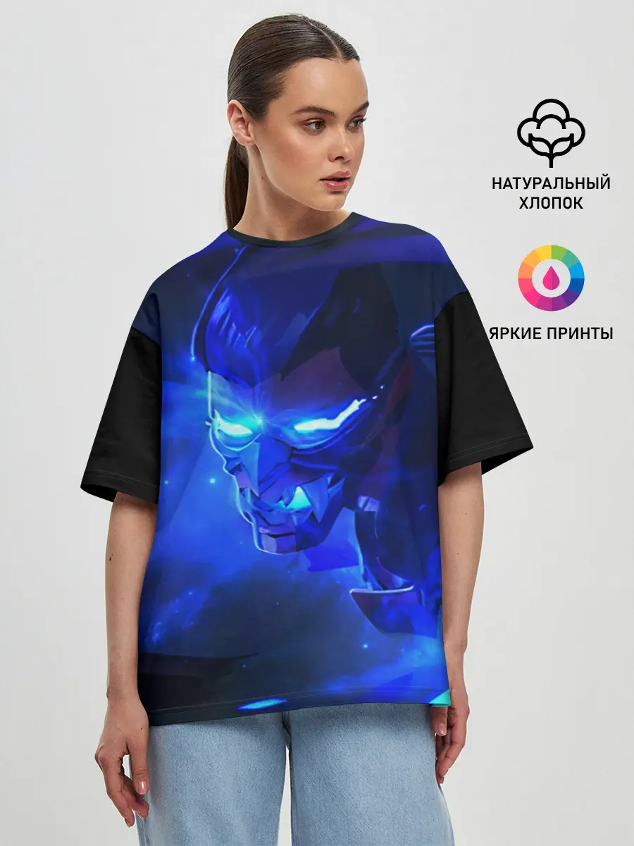 Женская футболка оверсайз / Валорант