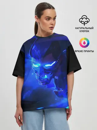 Женская футболка оверсайз / Валорант