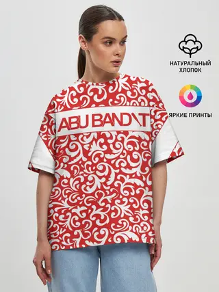 Женская футболка оверсайз / АБУ БАНДИТ