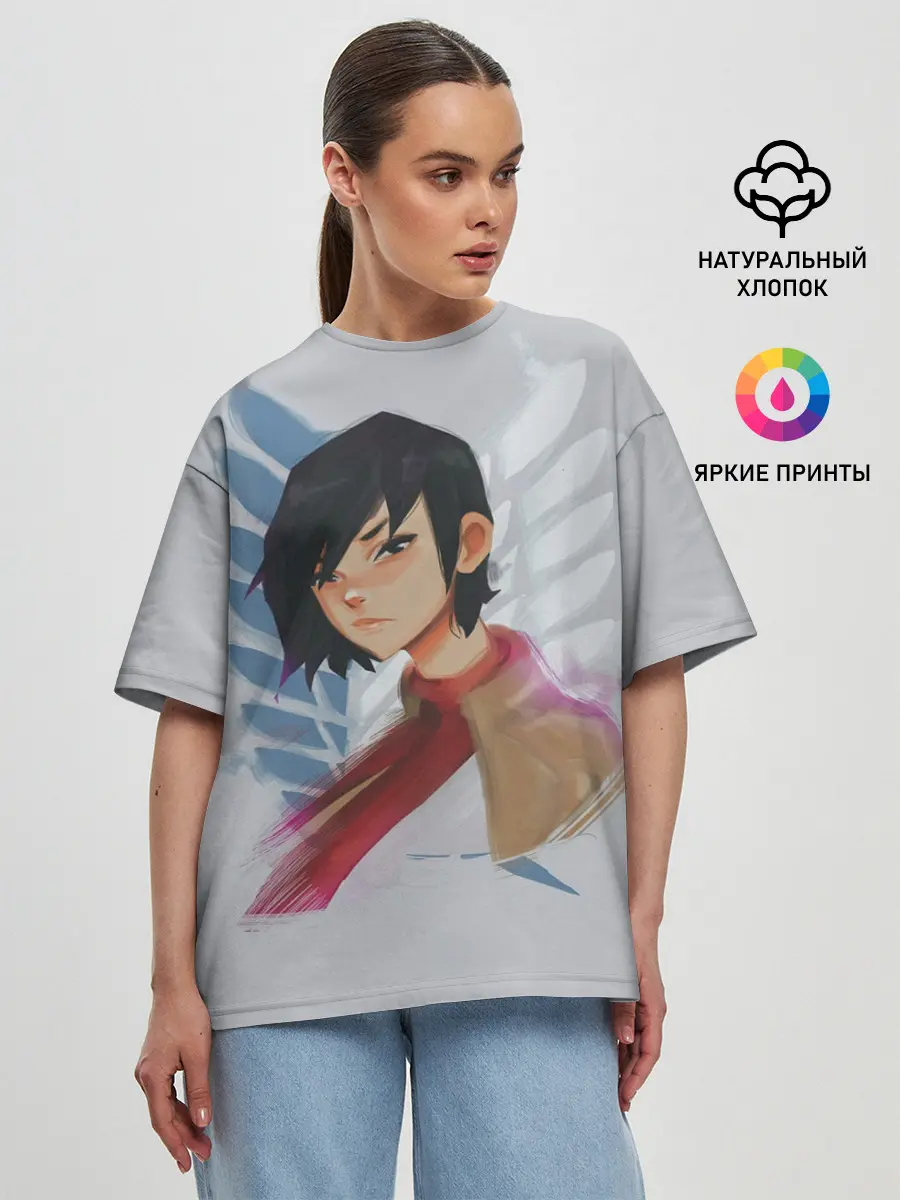 Logo and Mikasa