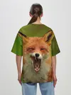 Женская футболка оверсайз / Лисица
