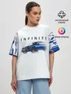 Женская футболка оверсайз / Infinity | Инфинити