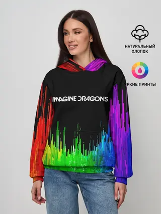 Женское худи / IMAGINE DRAGONS