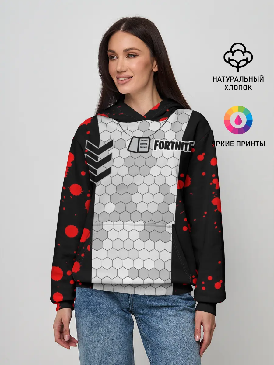 Женское худи / Fortnite: Штурмовик