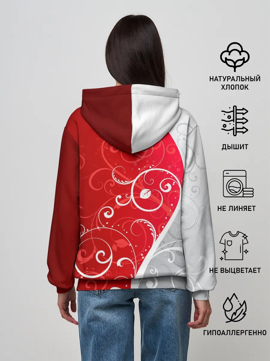 Женское худи / КРУЖЕВО