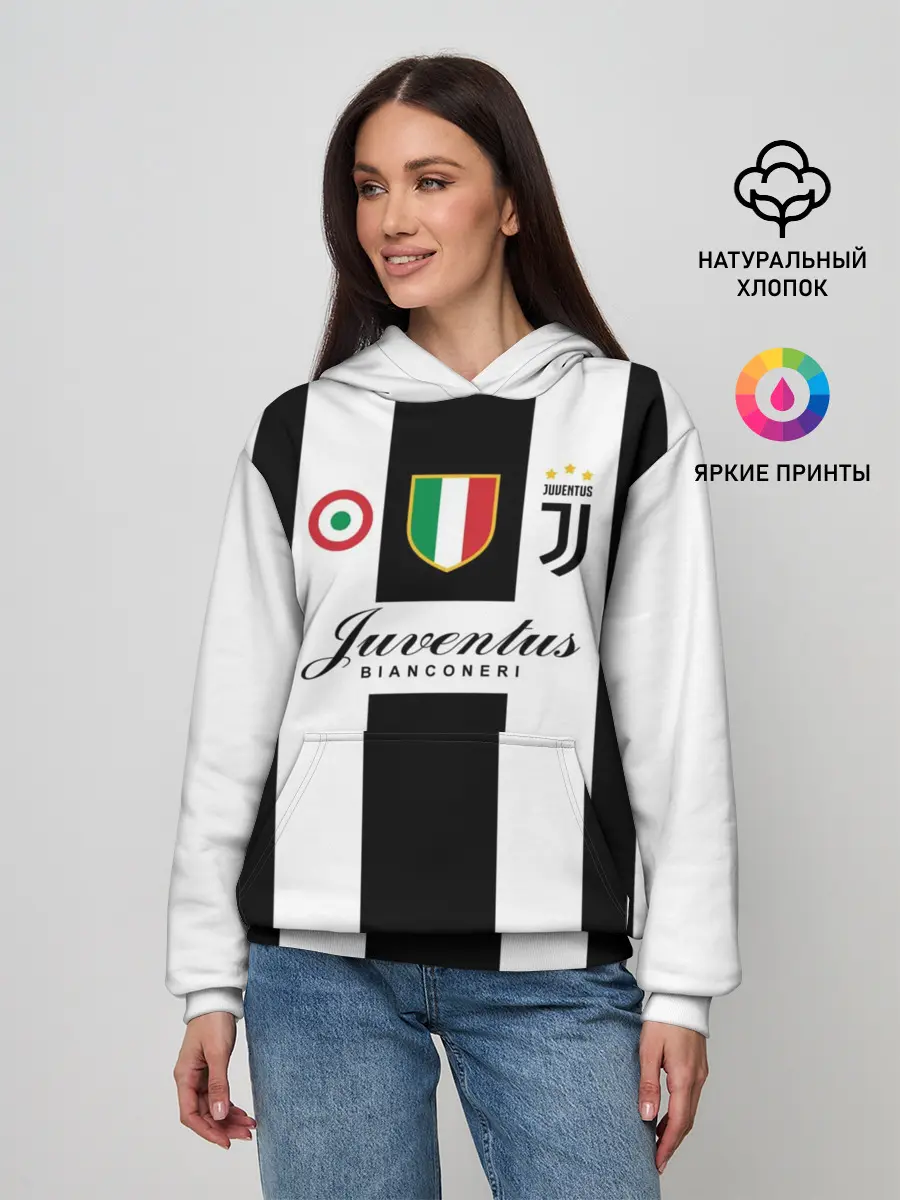 Женское худи / JUVENTUS BIANCONERI
