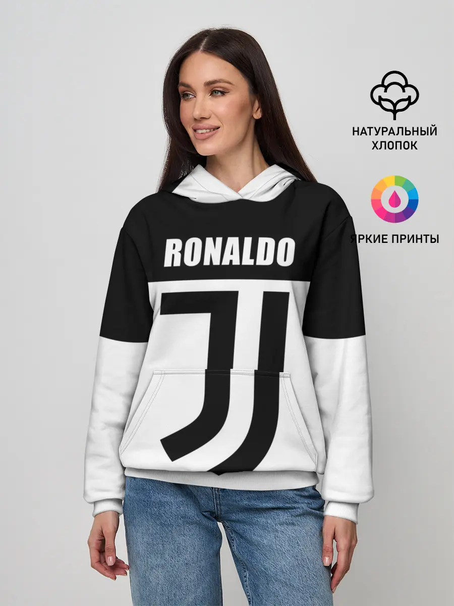Женское худи / Ronaldo Juventus