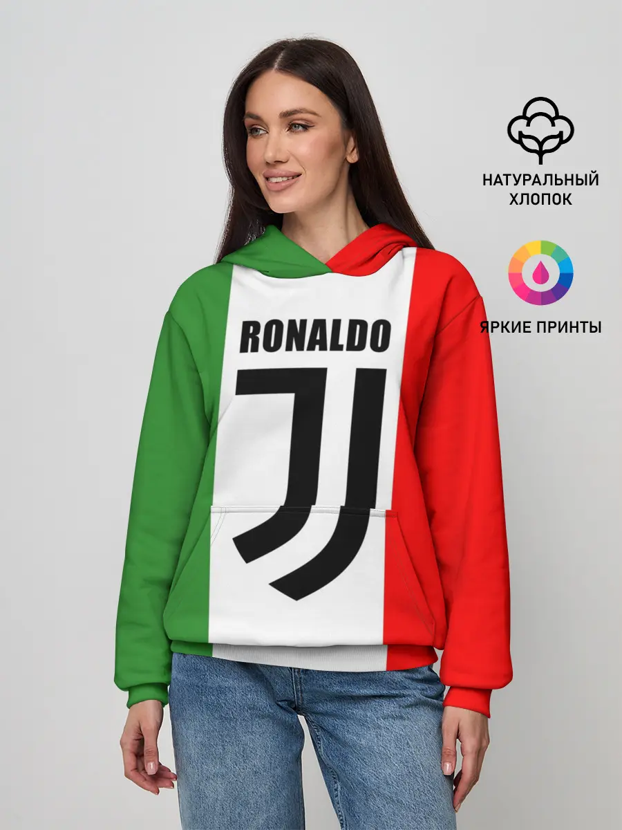 Женское худи / Ronaldo Juventus Italy