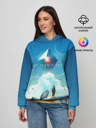 Женское худи / No Man’s Sky - Atlas Rises