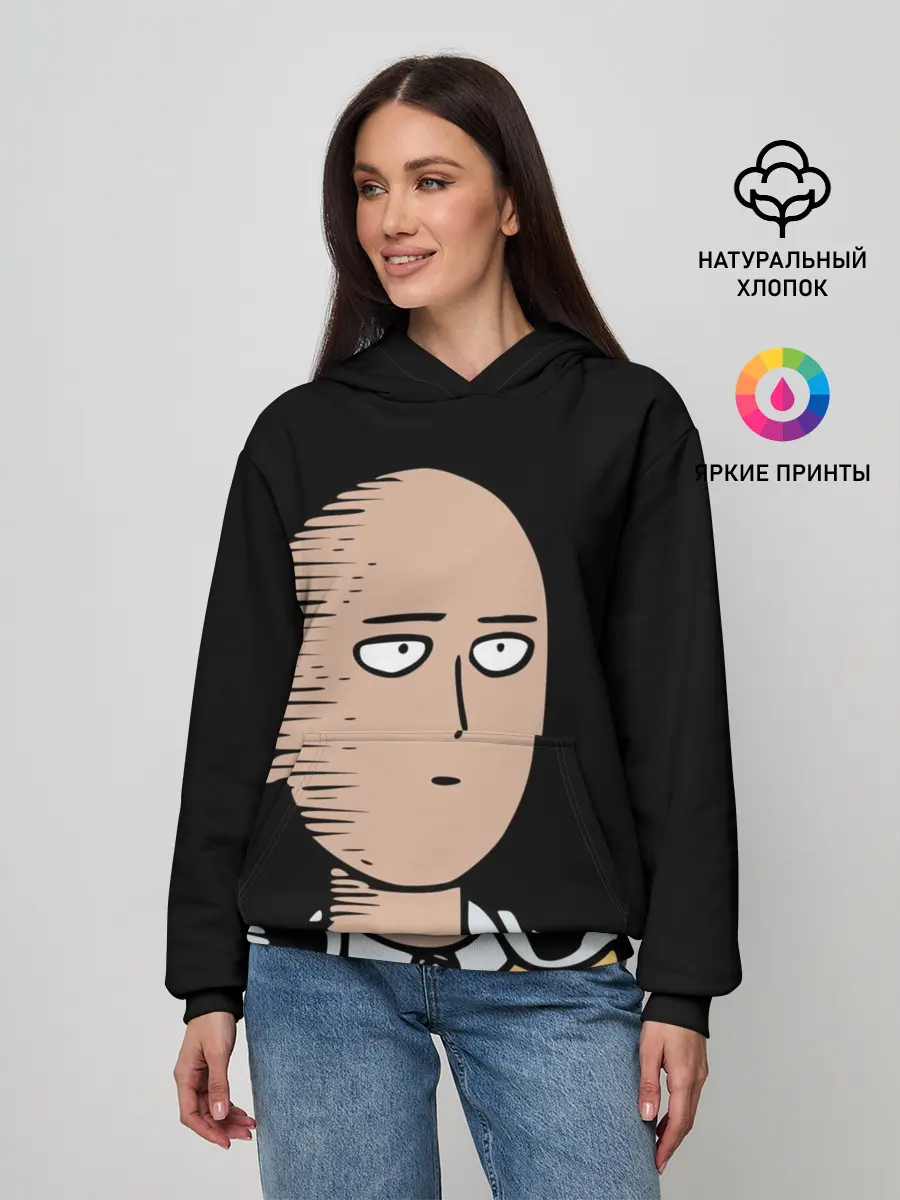 Женское худи / One-Punch Man Ванпачмен