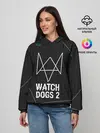Женское худи / WATCH DOGS 2