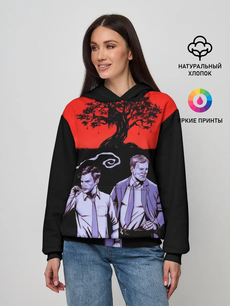 Женское худи / True Detective