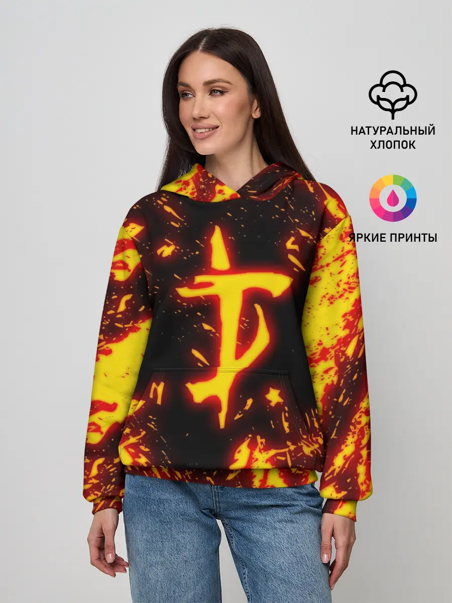 Женское худи / DOOM THE CRUCIBLE | ДУМ