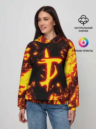 Женское худи / DOOM THE CRUCIBLE | ДУМ