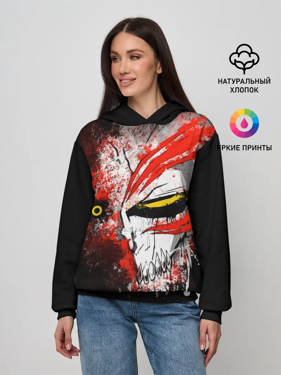 Женское худи / BLEACH face