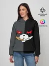 Женское худи / KUROKUMA x MONOKUMA
