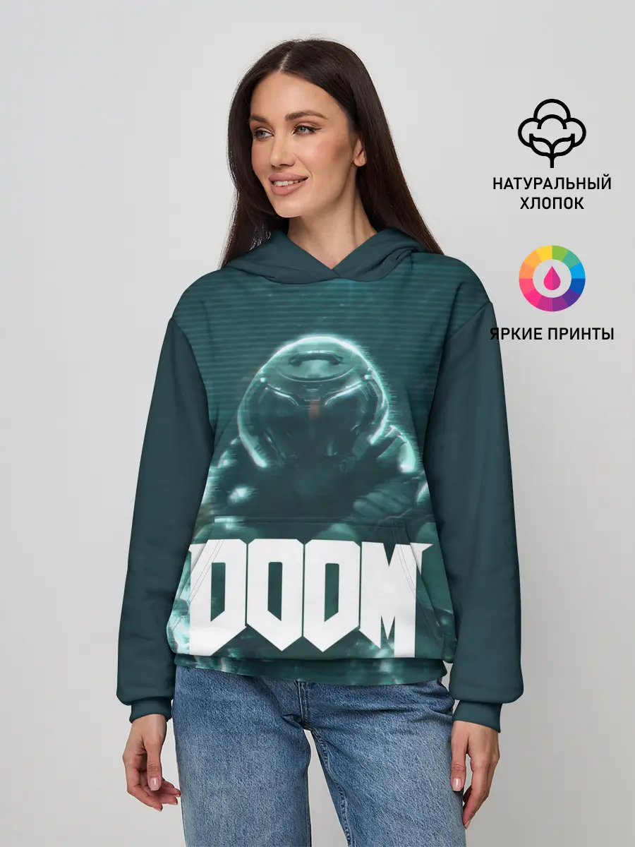 Женское худи / DOOM