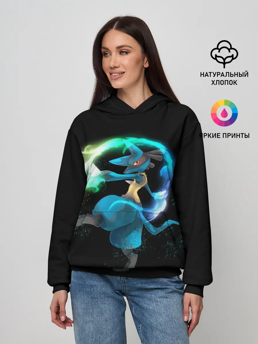 Женское худи / Pokemon art