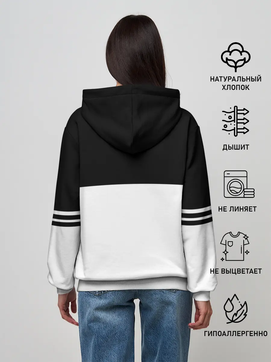 Женское худи / MONOKUMA SCHOOL ФОРМА