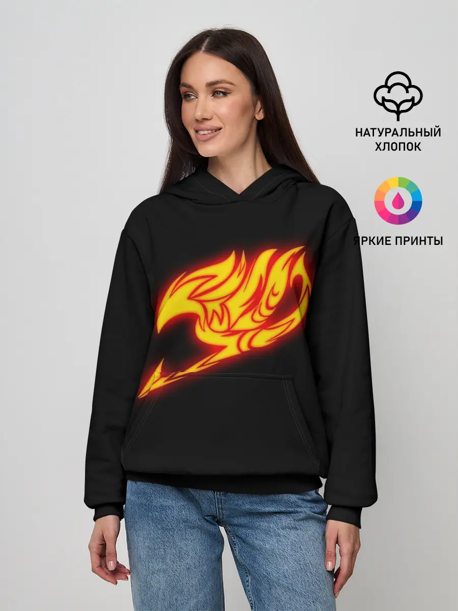 Женское худи / FAIRY TAILS NATSU DRAGNEEL