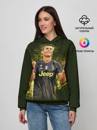Женское худи / RONALDO JUVE SPORT