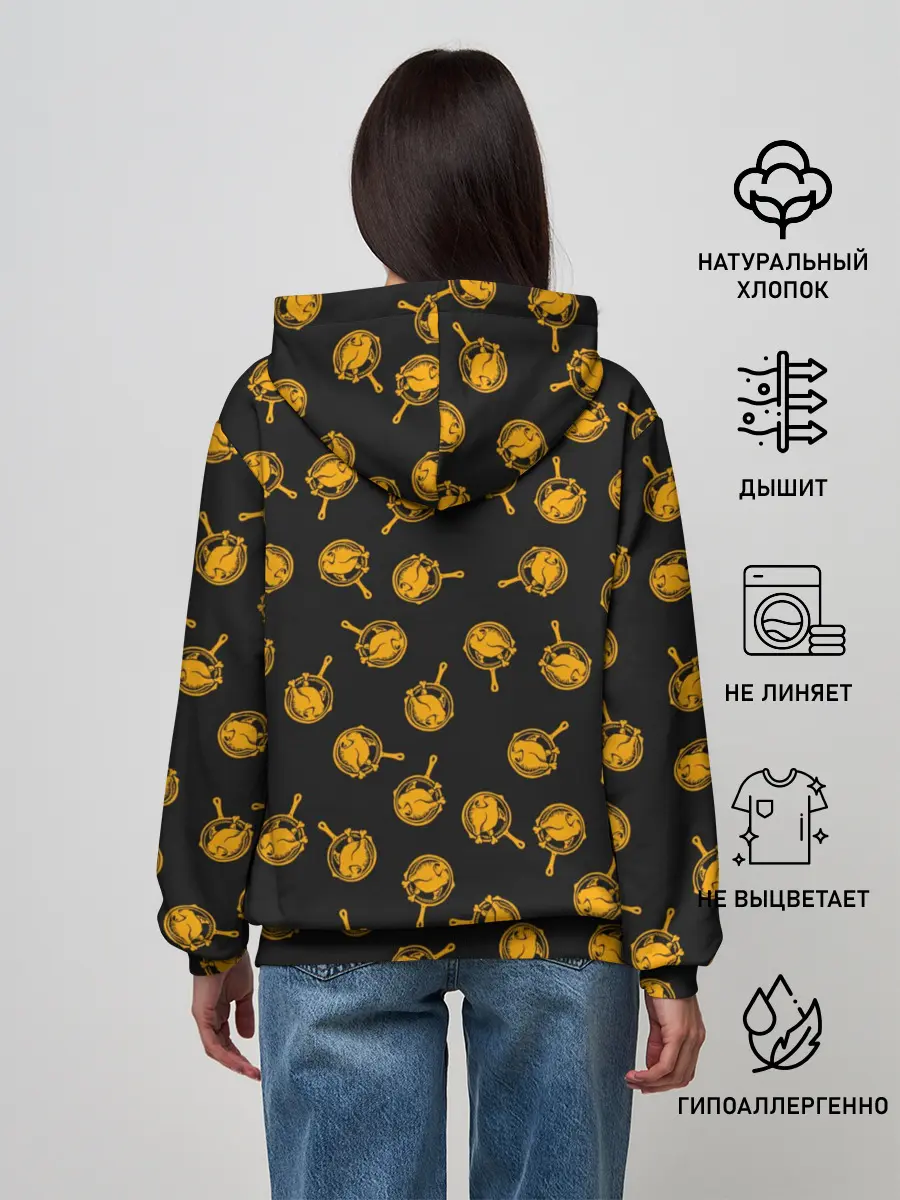 Женское худи / PUBG CHIKEN | ПАБГ КУРИЦА