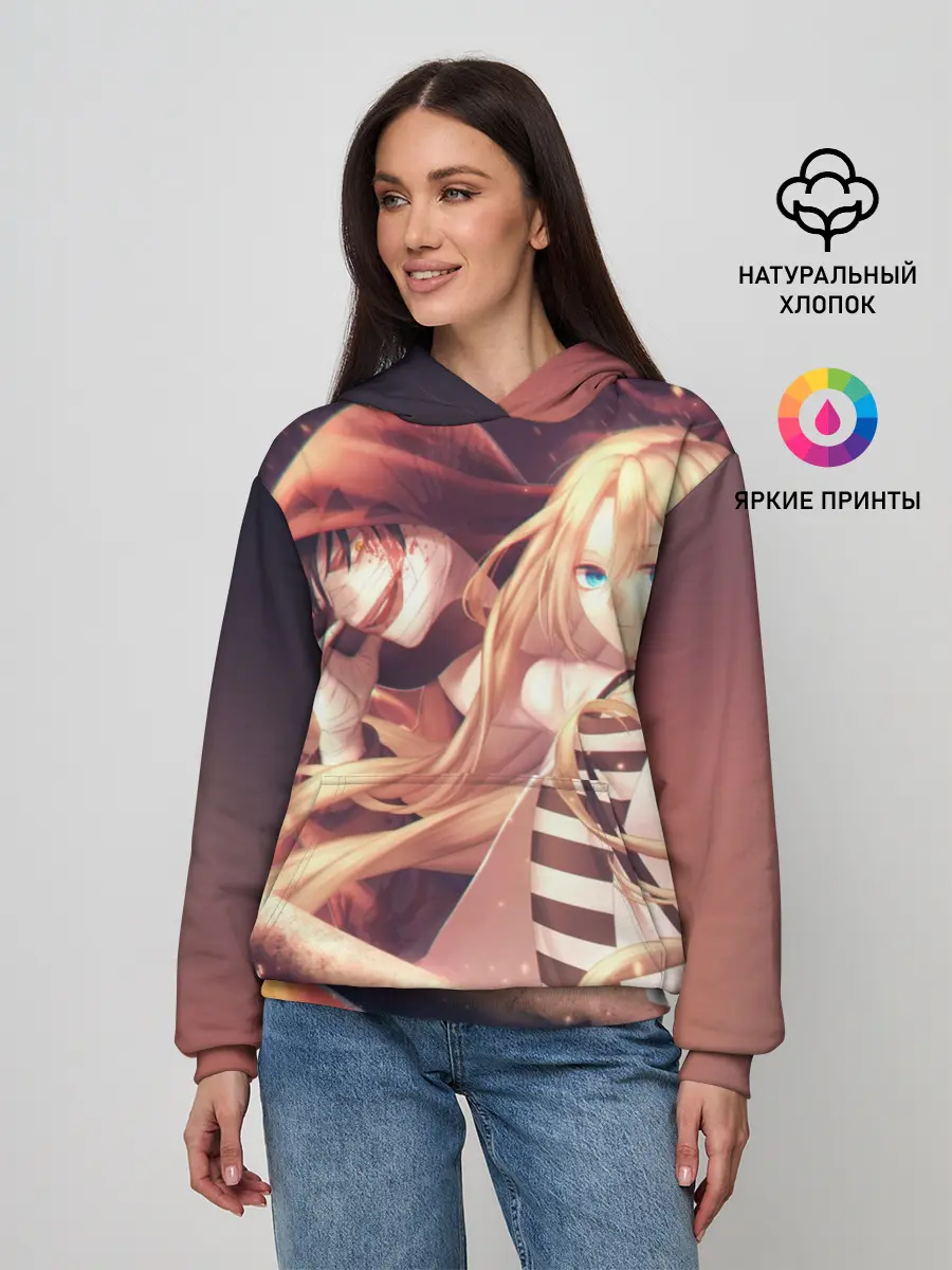 Женское худи / Satsuriku no Tenshi