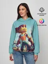 Женское худи / Ratchet and Clank